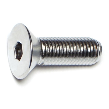 MIDWEST FASTENER 5/16"-24 Socket Head Cap Screw, Chrome Plated Steel, 1 in Length, 10 PK 79932